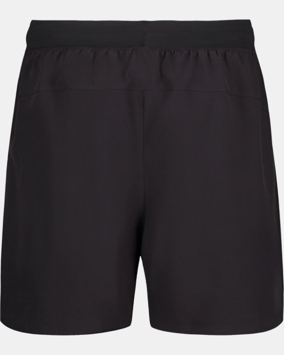 Men's UA Comfort Waistband Notch Shorts, Black, pdpMainDesktop image number 6